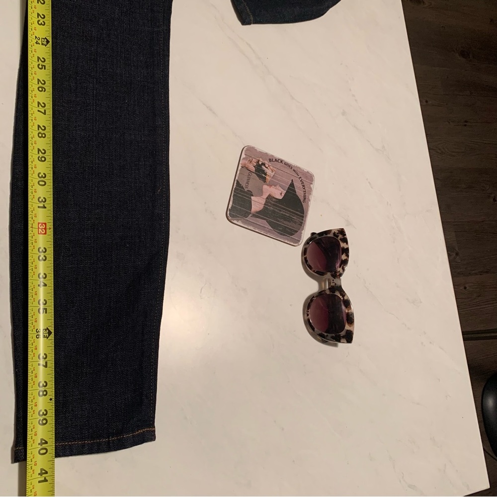 Eileen Fisher Skinny Jeans in Dark Denim Size 2 - Picture 10 of 13